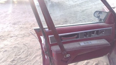 1990 Olds Eighty Eight Driver Left Front Seat Belt Retractor Oem Shoulder Red