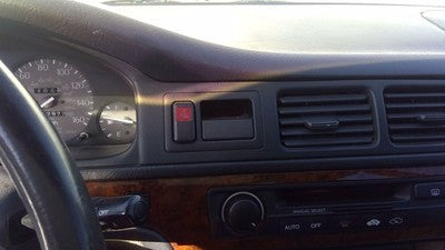 1995-1998 Acura Tl Trim Bezel Around Speedometer Oem Dash Surround Panel Gray