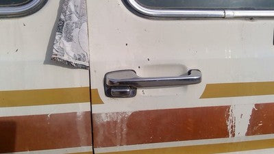1979 Ford Van E250 Passenger Right Rear Outside Door Handle Oem Back Chrome
