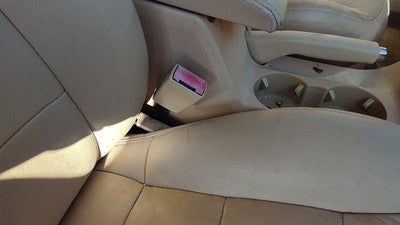 00 01 Vw Passat Passenger Right Front Seat Belt Buckle Receiver Oem Tan