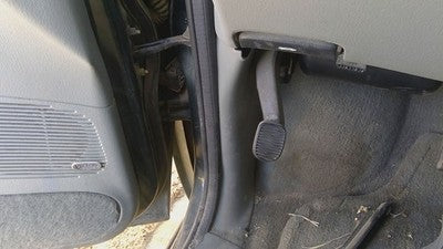 2000 Chrysler Voyager Driver Left Lower Kick Trim Panel Oem Gray Jb55sjk