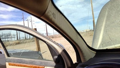Suzuki Grand Vitara Xl-7 Driver Left A Pillar Trim Windshield Post Panel Oem Tan