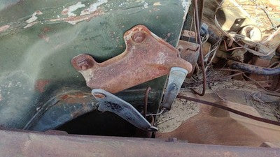 1953 Chevy Bel Air 150 Sedan Pair Of Hood Hinges Right Left Set Assembly Oem