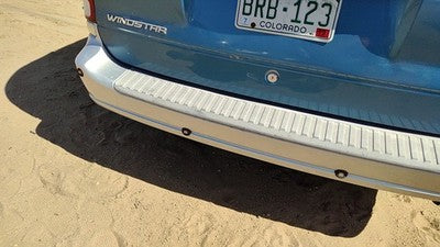 99-03 Ford Windstar Rear Bumper Cover Assembly Oem Back Blue Lv Ts Yf2z17k835aa