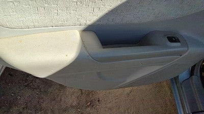06-07 Hyundai Sonata Driver Left Rear Door Trim Panel With Switches Back Fz Gray