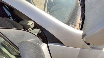 2007 Chevy Equinox Passenger Right Front A Pillar Moulding Oem Silver 67U