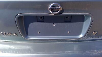 2002 Nissan Maxima License Plate Trim Surround Panel Oem Tail Trunk Finish