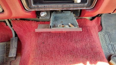 1980-1986 Ford F150 Ash Tray Assembly Oem Slide Out Dash Red
