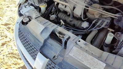 2001-04 Grand Caravan Top Plastic Cover Above Radiator Support Oem Upper Shield