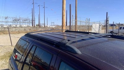 2006 Trail Blazer Luggage Rack Cross Bars Only Oem Roof