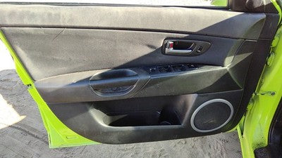 2004-06 Mazda 3 Driver Left Front Inside Door Trim Panel Only Oem Black