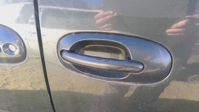 00 Chrysler Voyager Driver Left Rear Outside Door Handle Oem Back Green Qk01sw7