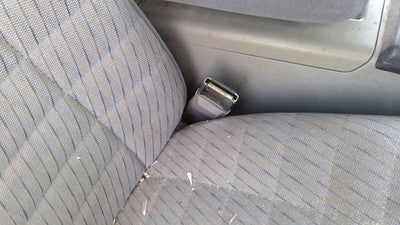 1993 Ford Explorer Passenger Right Front Seat Belt Buckle Receiver Oem Gray