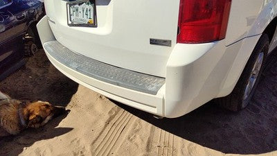 2008-2010 Dodge Grand Caravan Rear Bumper Cover Assembly Oem Back White Pw1