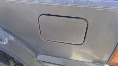 1985 Jeep Cherokee Fuel Tank Door With Hinge Gas Lid Oem Filler Gray