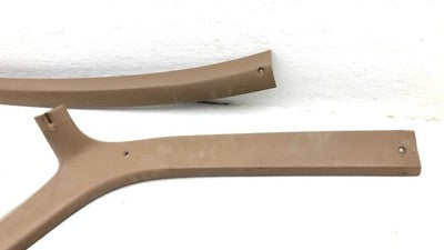 1988 Ford F150 A Pillar Trim Panel Pair Set Left Right Tan Oem