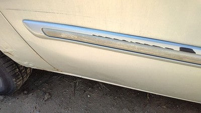 2005 Town & Country Passenger Right Rear Moulding From Door Back Trim Silver Ps2