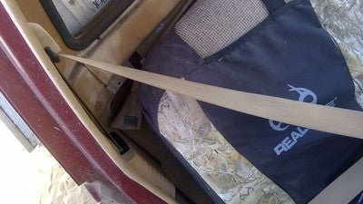 1986 Isuzu Pup Pickup Passenger Right Front Seat Belt Retractor Shoulder Brown