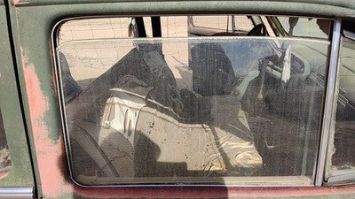 1953 Chevy Bel Air 150 Sedan Passenger Right Front Side Window Door Glass Oem