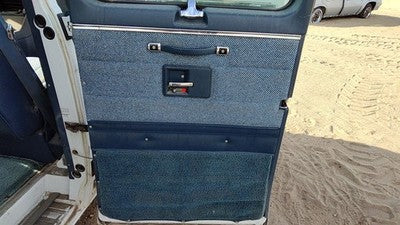 1995 Gmc Van 3500 Passenger Right Rear Door Trim Panel Forward Blue