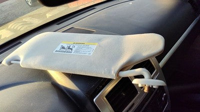 2008-2010 Dodge Charger Passenger Right Sun Visor Oem Db Slate Gray 1Ah08dw1aa