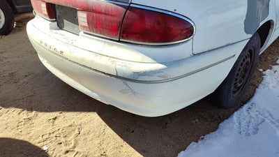 1997-2005 Buick Century Rear Bumper Cover Assembly Oem Back White 12369157