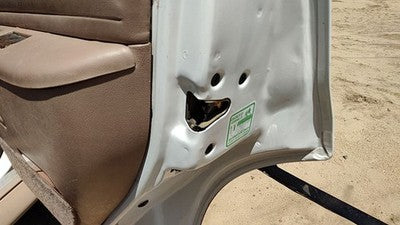 1993 Ford Explorer Passenger Right Rear Door Latch With Rods/Cables Oem Back