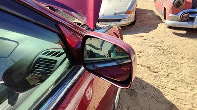 02-06 Camry Passenger Right Power Side Mirror Door Mounted Oem Salsa Red 3Q3