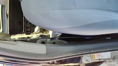 04-09 Prius Passenger Right Front Seat Belt Retractor Shoulder 18 Dark Gray