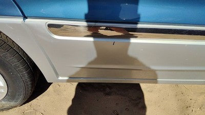 2002 Ford Windstar Passenger Right Rear Moulding From Door Back Trim Blue Lv Ts