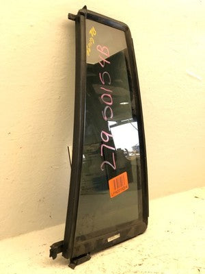 07-12 Gl320 Driver Left Rear Vent Window Small Back Door Glass With Frame