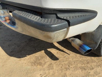 1997-2004 Ford F150 Chrome Rear Bumper With Mount Brackets Oem F85Z17906Daa