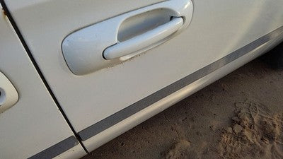01-07 Caravan Driver Left Rear Outside Door Handle Back 0Rp91sw1ae White Pw1