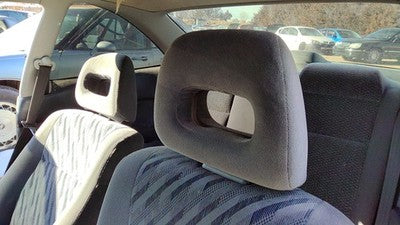 1996-1998 Honda Civic Pair Of Front Headrests Oem Left Right Set Seat Coupe