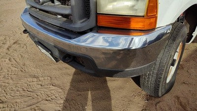 1999-2004 Ford F250 Super Duty Chrome Front Bumper With Brackets Assembly Oem