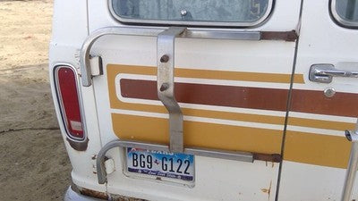 1979 Ford Van E250 Rear Spare Tire Carrier Oem Back