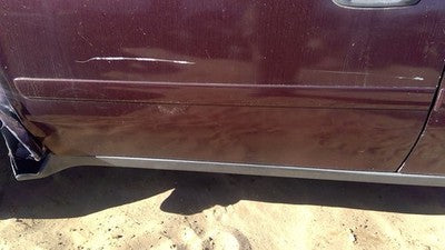 2006-2009 Trail Blazer Driver Left Front Moulding From Door Trim Strip Red 49U