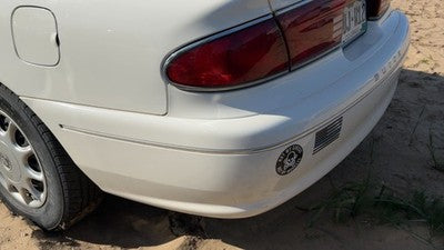 1997-2005 Buick Century Rear Bumper Cover Assembly Oem Back White 12369157