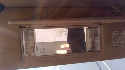 1994 Jeep Grand Cherokee Driver Left Sun Visor Oem Brown