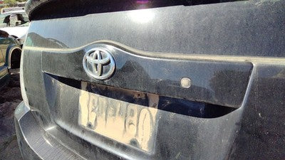 2005 Toyota Prius License Plate Trim Surround Panel Tail Trunk Finish 202 Black