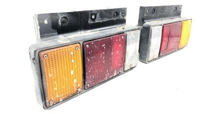 1996 Isuzu Npr Isuzu Pickup Tail Light Pair With Wiring Harness Brake Lamp Set