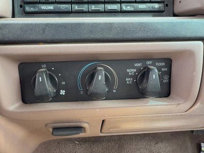 1995-1997 Ford F250 Temperature Control Module In Dash Heater Ac Head Unit Oem