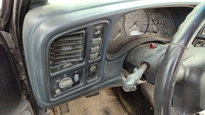 2000-02 Sierra 2500 Hd Trim Bezel Around Speedometer Oem Dash Panel Graphite 12d