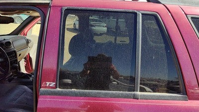 2002-2009 Chevy Trail Blazer Driver Left Rear Side Window Door Glass Oem Back
