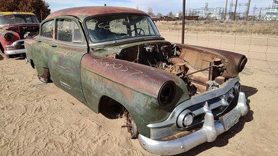 1953 Chevy Bel Air 150 Sedan Driver Left Manual Window Regulator Oem