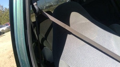 1999 Ford Expedition Passenger Right Front Seat Belt Retractor Shoulder Gray F2