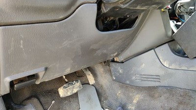 2002-2003 Ford Explorer Lower Dash Under Column Knee Bolster Trim Panel Gray Rt