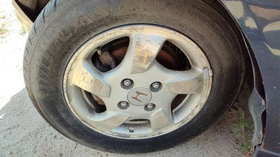 1998-00 Honda Accord 15" Aluminum 5 Spoke Wheel Oem Factory 4 Lug Rim #4 5968755