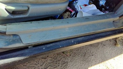 1997 Honda Accord Passenger Right Lower Kick Trim Panel Oem Gray Sill Step