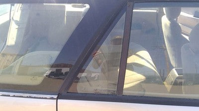 1992-1995 Saturn Sw2 Passenger Right Rear Vent Window Back Door Glass With Frame